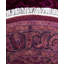 Tapis mauve moderne et contemporain en laine noué à la main 4 pi 1 po x 4 pi 1 po Dail