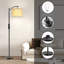 Lampe sur pied arquée 61,8 po Mykah avec télécommande et ampoule incluse-1916878467