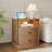 2 - Drawer Curved Nightstand With USB & Type-C Ports And Led Lighting, Storage Cabinet For Bedroom Or Living Room-356912456