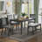 Zionna 6 - Person Four Leg Dining Set-1604371110-1604371111