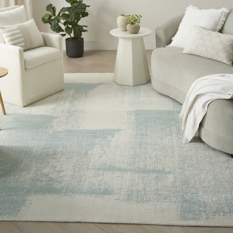 Anathea Abstract Handmade Area Rug, Rectangle 236 x 297 cm