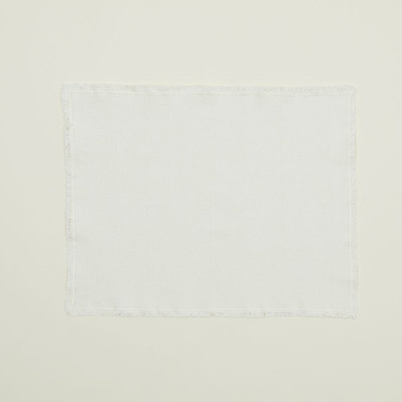 Essential Cotton Placemat - Set Of 4, Ivory
