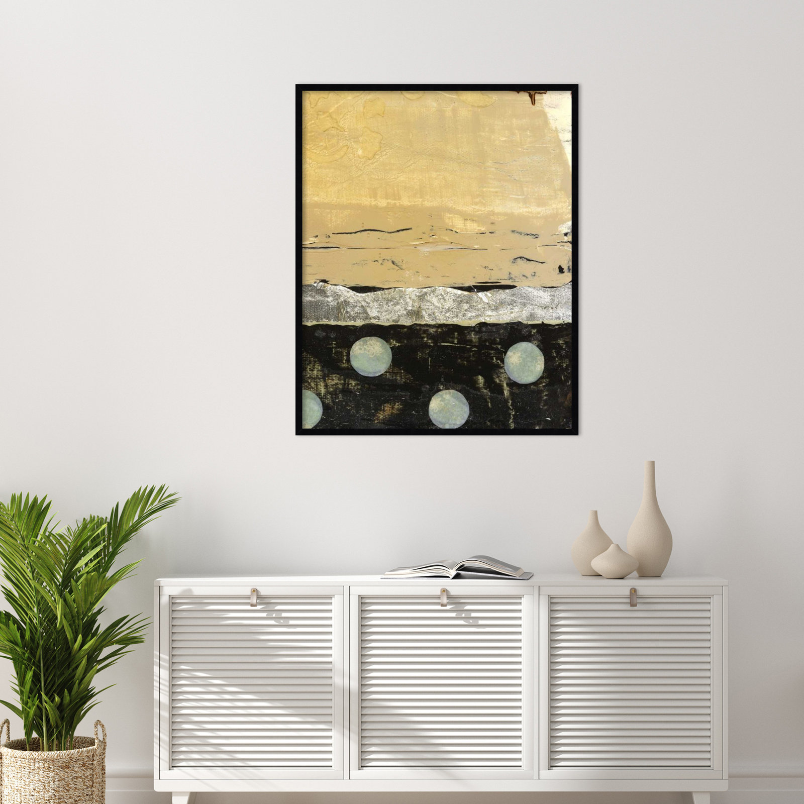 Dirty Weather II Print by Natalie Avondet, 41" H x 33" W, Black