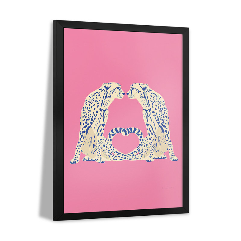 «Big Cats VI» - reproduction d'art murale - affiche de galerie, H 24 po x l 16 po