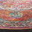 Tapis à motif oriental orange / bleu clair Jara-25745304