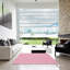 Tapis contemporain rose-360196306