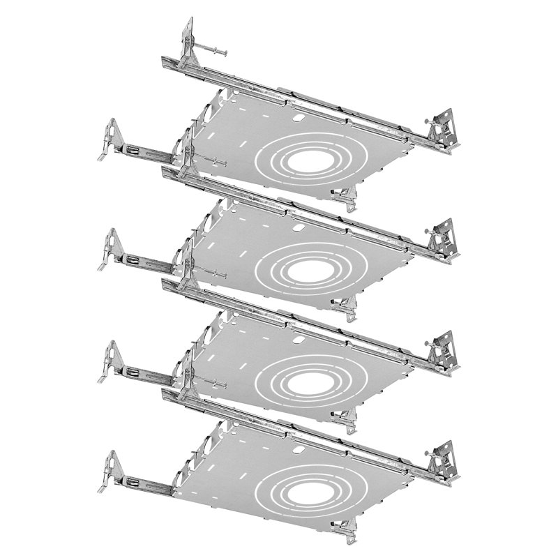 Plaque de montage avec barres de suspension extensibles
