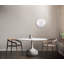 Horloge murale blanche Dome45 (17,7 po)-69178001