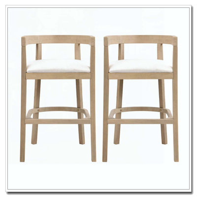 Rubberwood Counter Stool