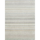 High-Quality Hand-Knotted Silver And Ivory Area Rug