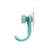 NAMI ADHESIVE HOOKS (SET OF 3) OCEAN BLUE