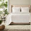 Ensemble de literie en velours de qualité supérieure, couvre-lit matelassé blanc 3 pièces pour lit queen