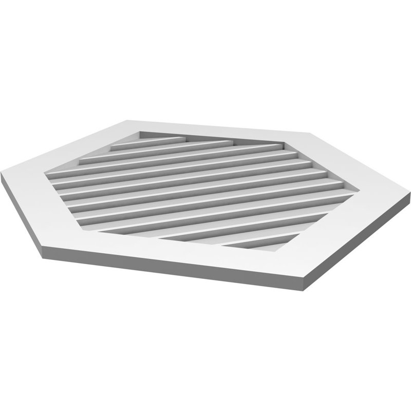 Pente verticale verticale en uréthane 9 pi, H 1 po x l 30 po x L 40 po