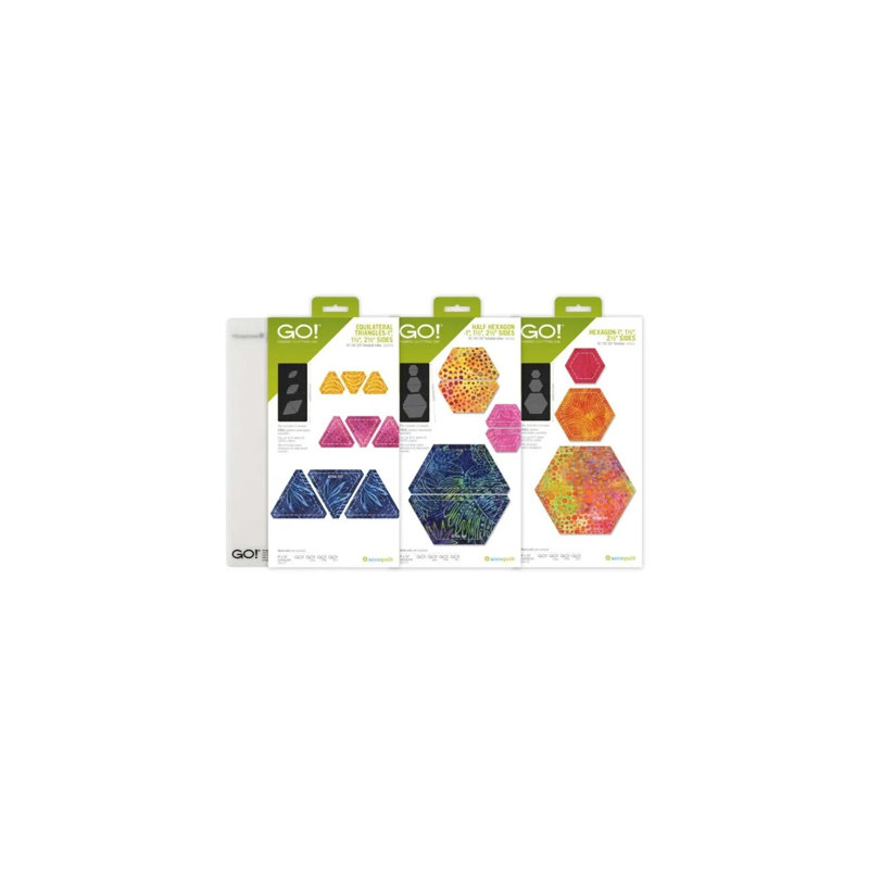 Accuquilt GO! Petit lot de matrices Hexies