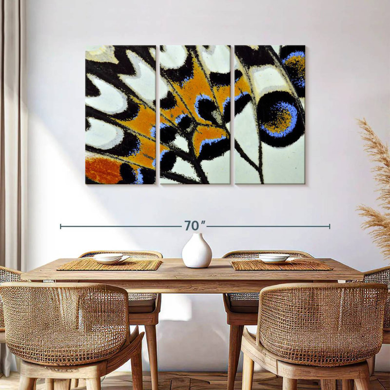 Butterfly Wing Close Up, 36" H x 57" W