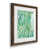 Papier, cadre noyer