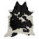 Animal Print Leather Hand Woven 140cm X 200cm Area Rug