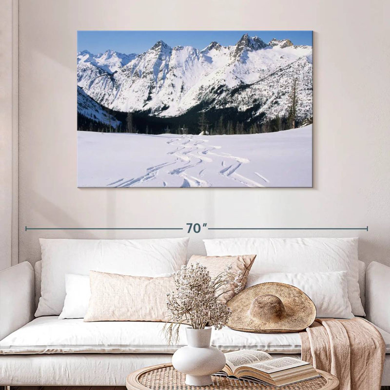 Alvord North Cascades Snowy Mountain, H 32 po x l 48 po
