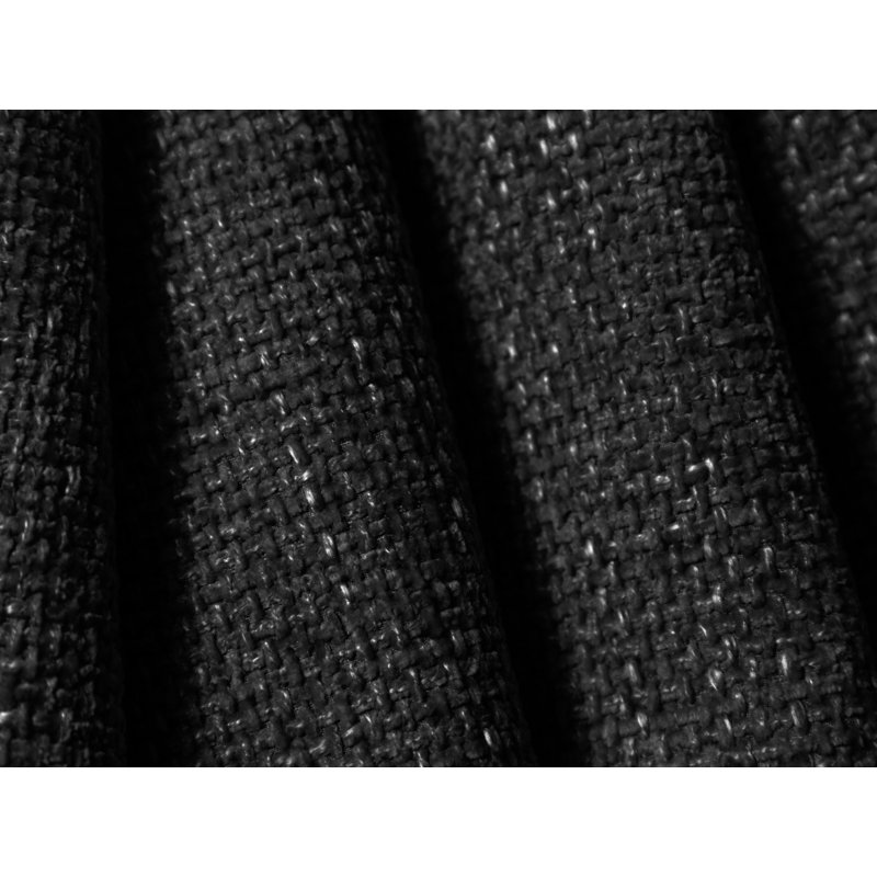 Nehimiah Upholstered Bed, European Double (140 x 200 cm), Charcoal