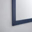Miroir rectangulaire en bois bleu 36 "x 30" Eviva Acclaim-1813745524