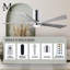 Irene Flushmount Light Kit 5 Blade LED Ceiling Fan-326228191-327028479-400726662