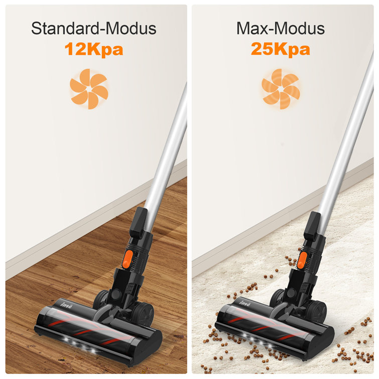 INSE Cordless Vacuum Cleaner, 6-in-1 Rechargeable Stick Vacuum