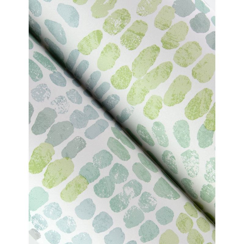 Papier peint Wanderer Blueberry Mosiac, Aquamarine
