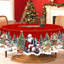 Nappe lavable en polyester pour Noël