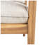 Ensemble de chaises longues en bois d'acacia beige l 29 po x P 34,25 po x H 34,5 po Terassi