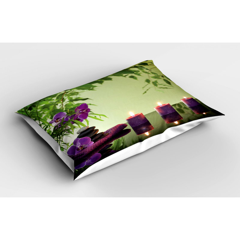 Polyester Floral Sham Set, Twin