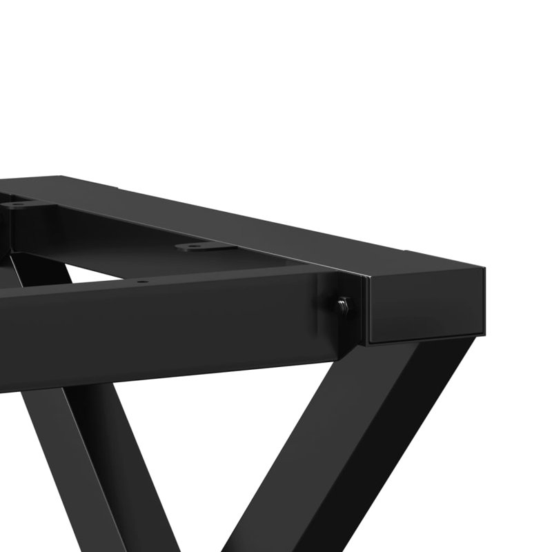 Dolder Coffee Table Legs X-Frame Steel