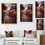 Impression sur toile French Sunrise Over Montmartre III - France-716347745-716347753