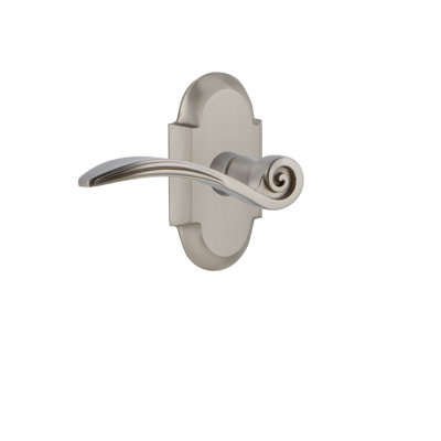 Plaque de passage Cottage (couloir et garde-robe) avec levier Swan