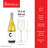 Spiegelau Definition Crystal White Lightweight Wine Glasses, 15.2 oz, Set of 2