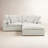 Tila L-Shaped Modular Polyester Sectional-849344225