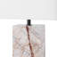 Lampe de table en marbre Chrisette