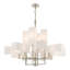Lustre 12 lumières à abat-jour Aickel-22375427