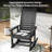 Hdpe Outdoor Rocking Chair (Set Of 2)-865906187