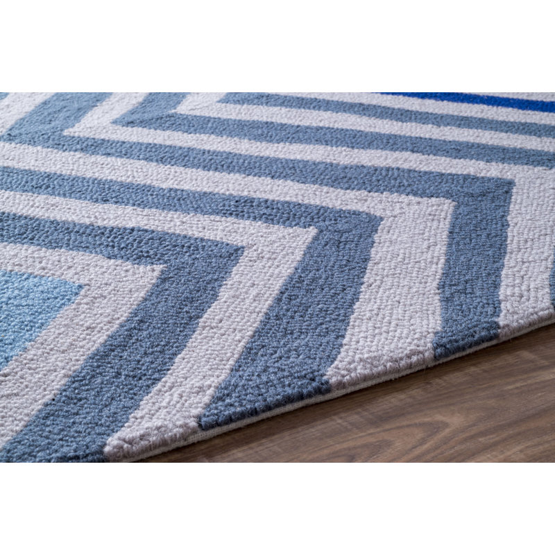 Augustine Chevron Indoor Rug, 7'6" x 9'6"