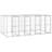 Vidaxl Dog Kennel Galvanized Steel Durable-114101563-114101556