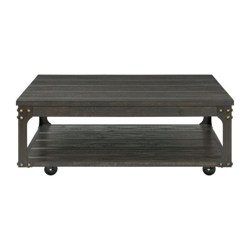 Bohannan Solid Wood Top Coffee Table
