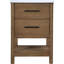 Meuble-lavabo de 24 po en pierre d'ingénierie et en bois massif Oakwell-798943800-798943802