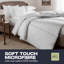 NightComfort Silky Soft Anti-Allergy Summer Season Microfibre 4.5 Tog Duvet-55801962