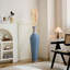 Vase de plancher moderne en or brossé pour une décoration élégante et polyvalente