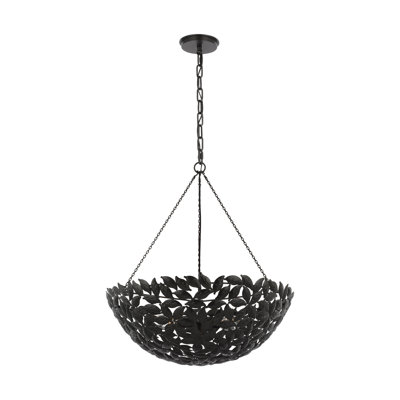 Luminaire suspendu bol 6 lumières Brierley