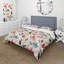 Modern Elegance - Ensemble de housse de couette floral - Polyester en microfibre-521843371