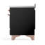 Cuisinière à induction 48 pouces avec 6 éléments à induction en noir brillant (garniture cuivre) Majestic III Series-124828920-124828927