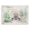 Reproduction d’art « all is calme » de Noël Country Road par Patricia Pinto