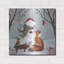  «Snowy Forest Friends» par Elle Media Group SA, art mural en métal, 24 po x 24 po-601986573