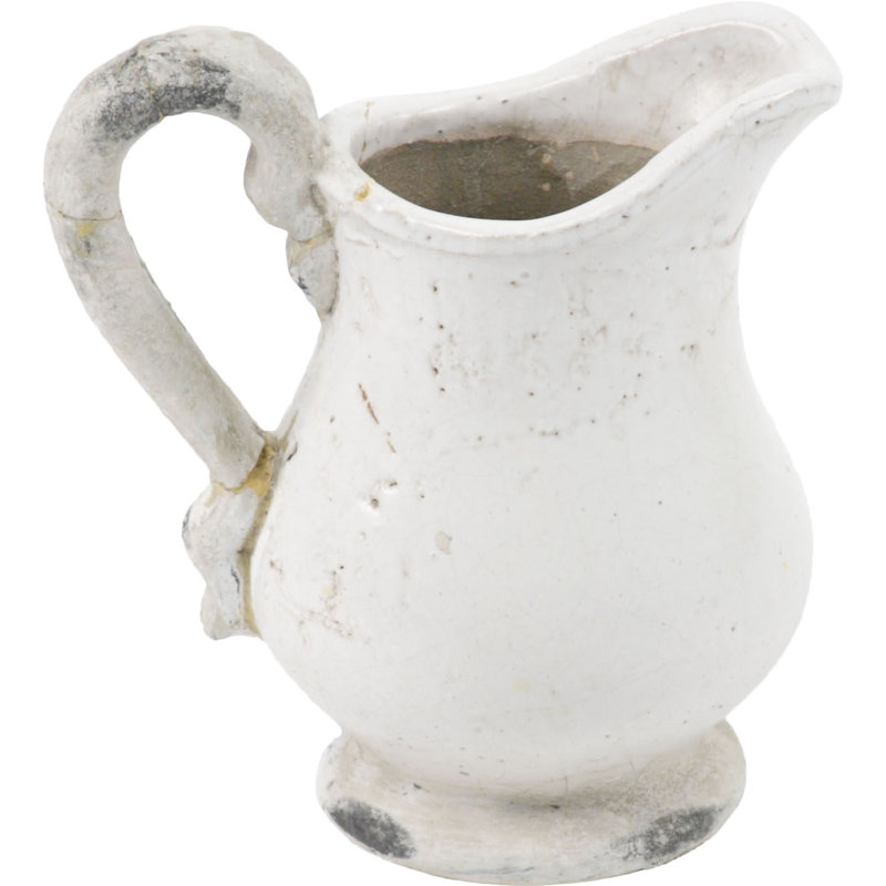 Earthenware Beverage Dispenser, 9" H x 8" W x 8" D